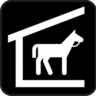 Stable Horse Hutch Stickdatei