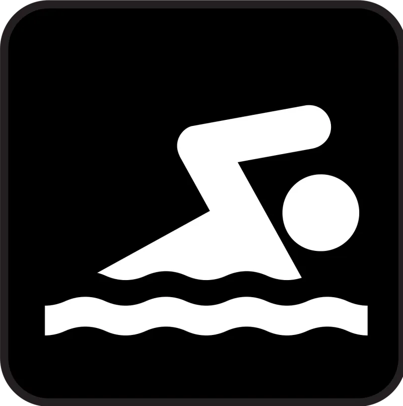Swimming Sports Crawl Stickdatei – Sport