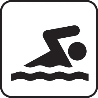 Swimming Sports Crawl Stickdatei