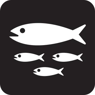 Fish Family Animals Stickdatei