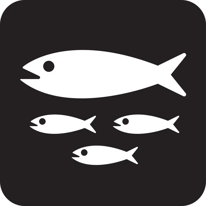 Fish Family Animals Stickdatei – Tiere