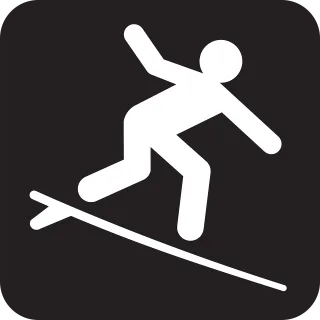 Surfing Surf Sports Stickdatei