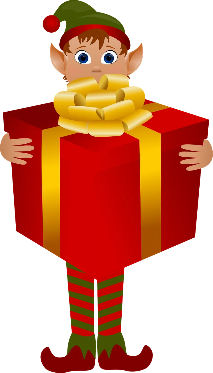 Christmas elf Leprechaun Christmas Stickdatei – Weihnachten