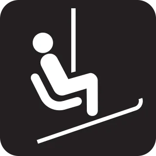 Ski lift Lift Ski-lift Stickdatei
