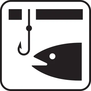 Fishing Angling Fishhook Stickdatei