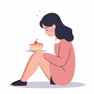 Cake Cherry Cry Stickdatei