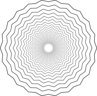 Wave Design Pattern Stickdatei