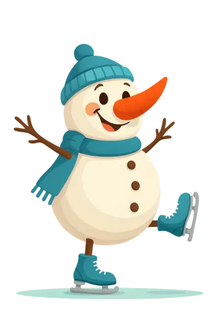 Snowman Winter Christmas Stickdatei