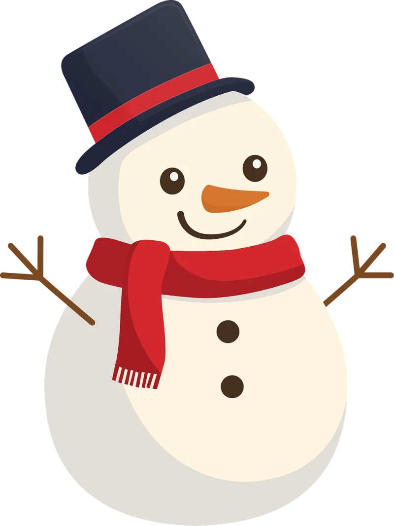 Snowman Winter Nature Stickdatei – Weihnachten