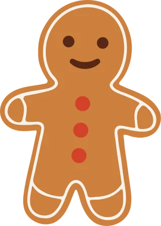 Gingerbread Christmas Xmas Stickdatei