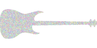 Guitar Music Musical instrument Stickdatei – Musik